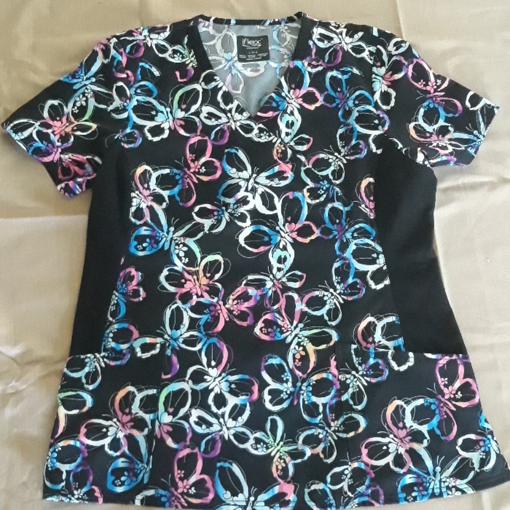 Iflex scrub top